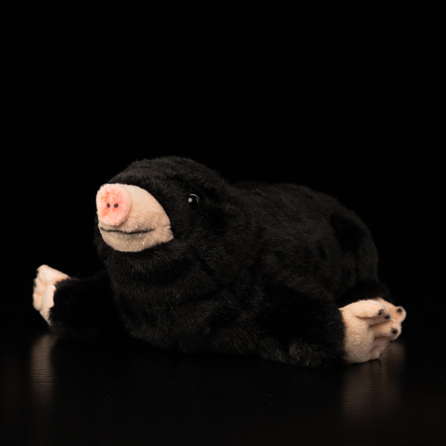 Realistic mole plush toy with lifelike details, perfect for cuddling and gifts by SoftDaysLab