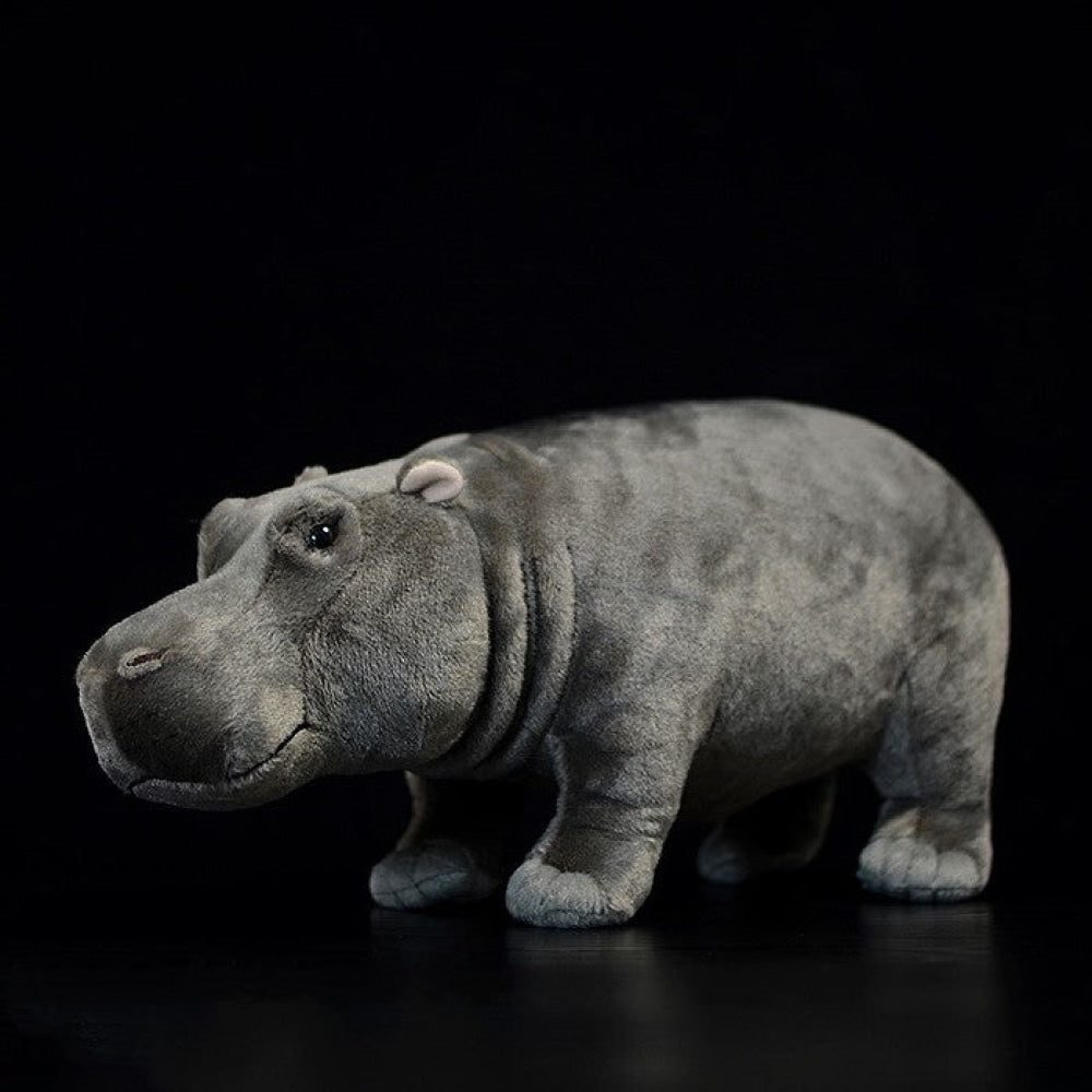 Realistic Hippo Plush Toy – Soft, Huggable, and Perfect for Kids and Collectors