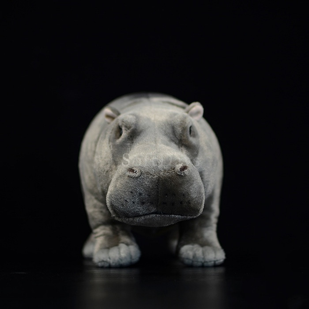 Realistic Hippo Plush Toy – Soft, Huggable, and Perfect for Kids and Collectors