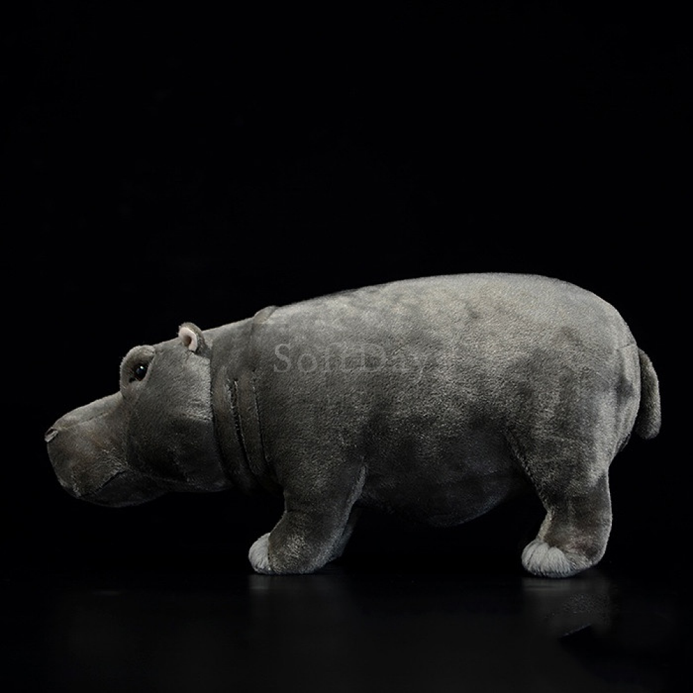 Realistic Hippo Plush Toy – Soft, Huggable, and Perfect for Kids and Collectors
