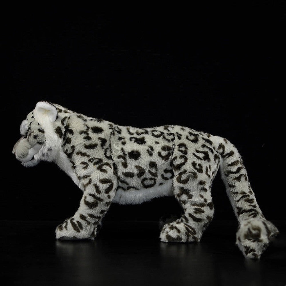 Realistic Snow Leopard Cat Plush Toy – Soft, Cuddly, and Perfect for Gifts