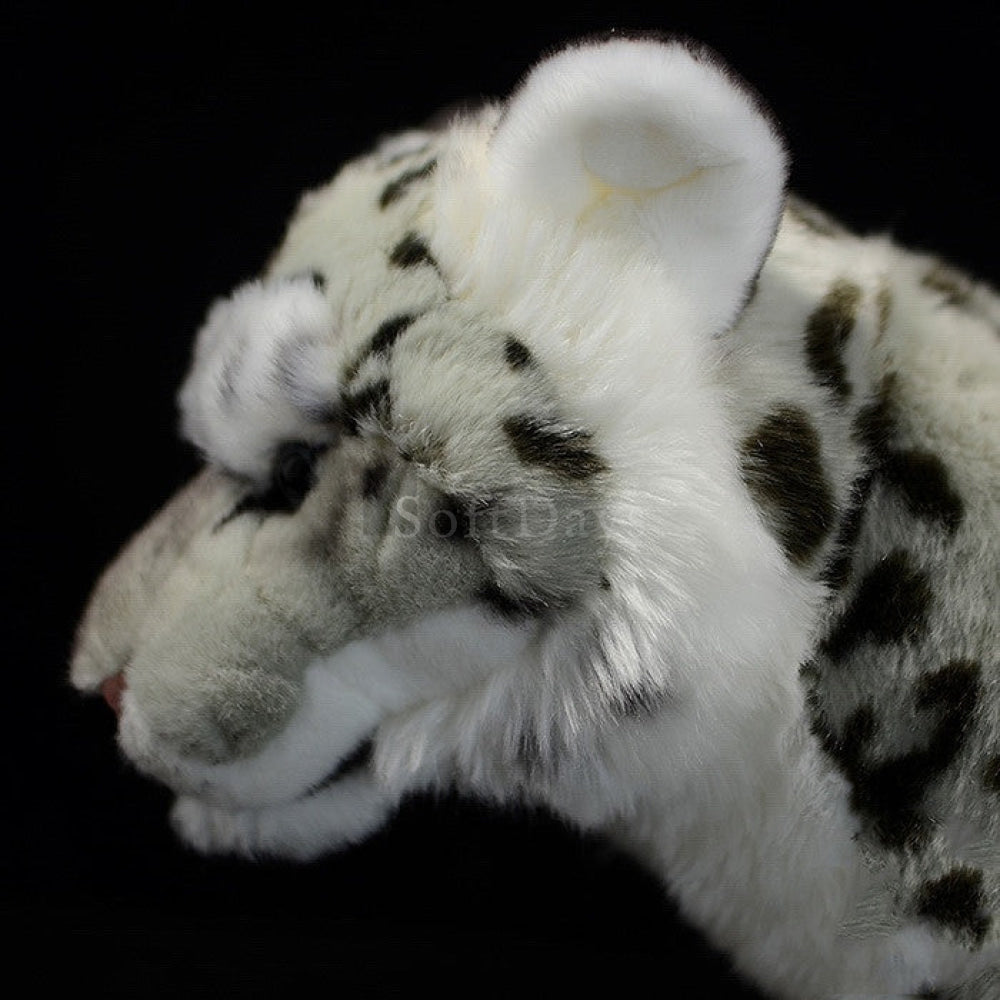 Realistic Snow Leopard Cat Plush Toy – Soft, Cuddly, and Perfect for Gifts