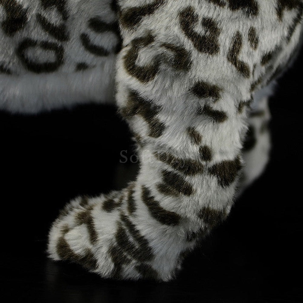 Realistic Snow Leopard Cat Plush Toy – Soft, Cuddly, and Perfect for Gifts