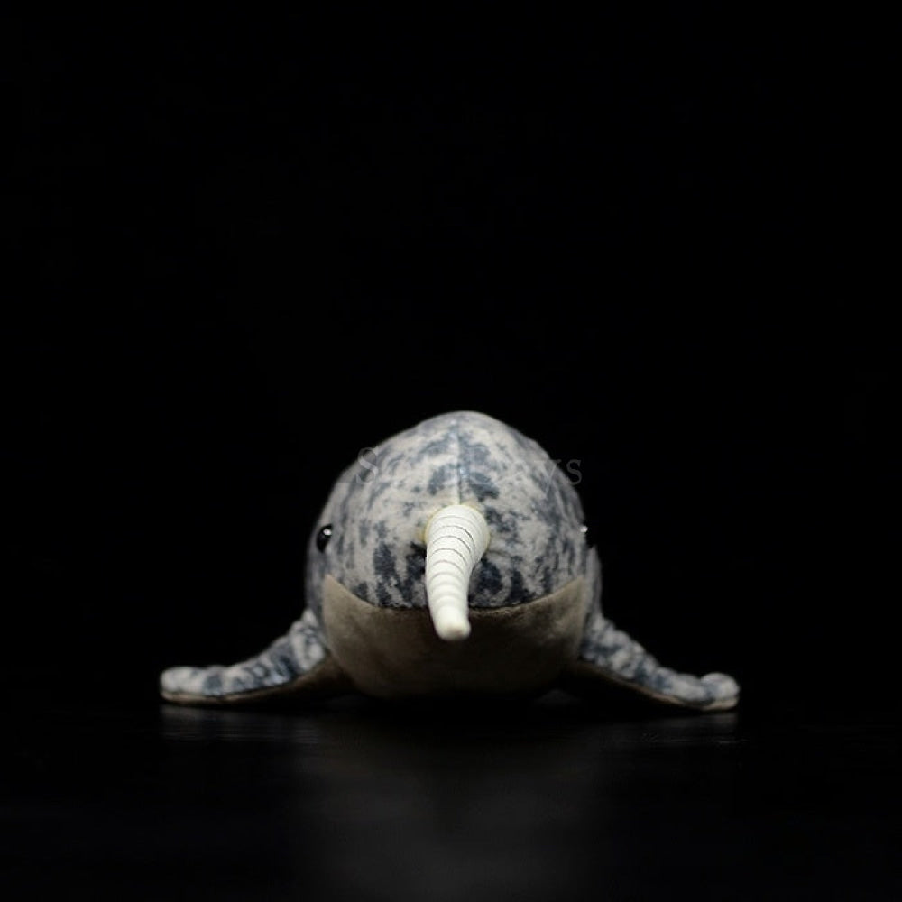 Lifelike Narwhal Soft Stuffed Plush Toy – The Magical Arctic Unicorn