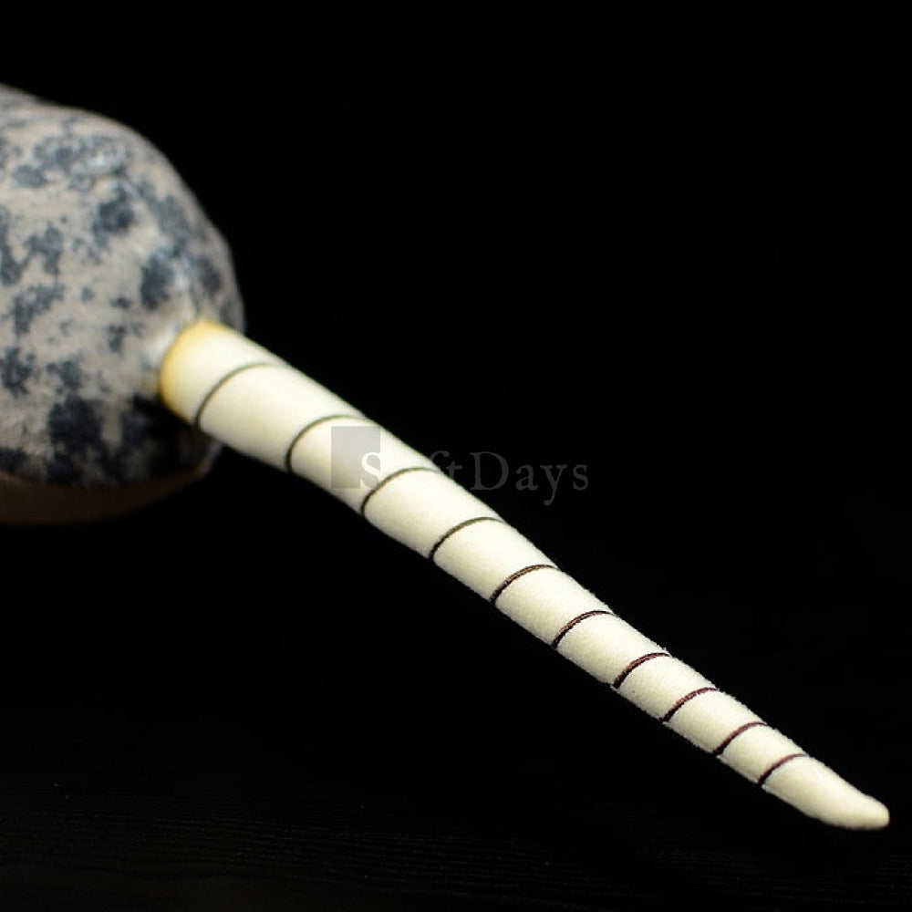 Lifelike Narwhal Soft Stuffed Plush Toy – The Magical Arctic Unicorn