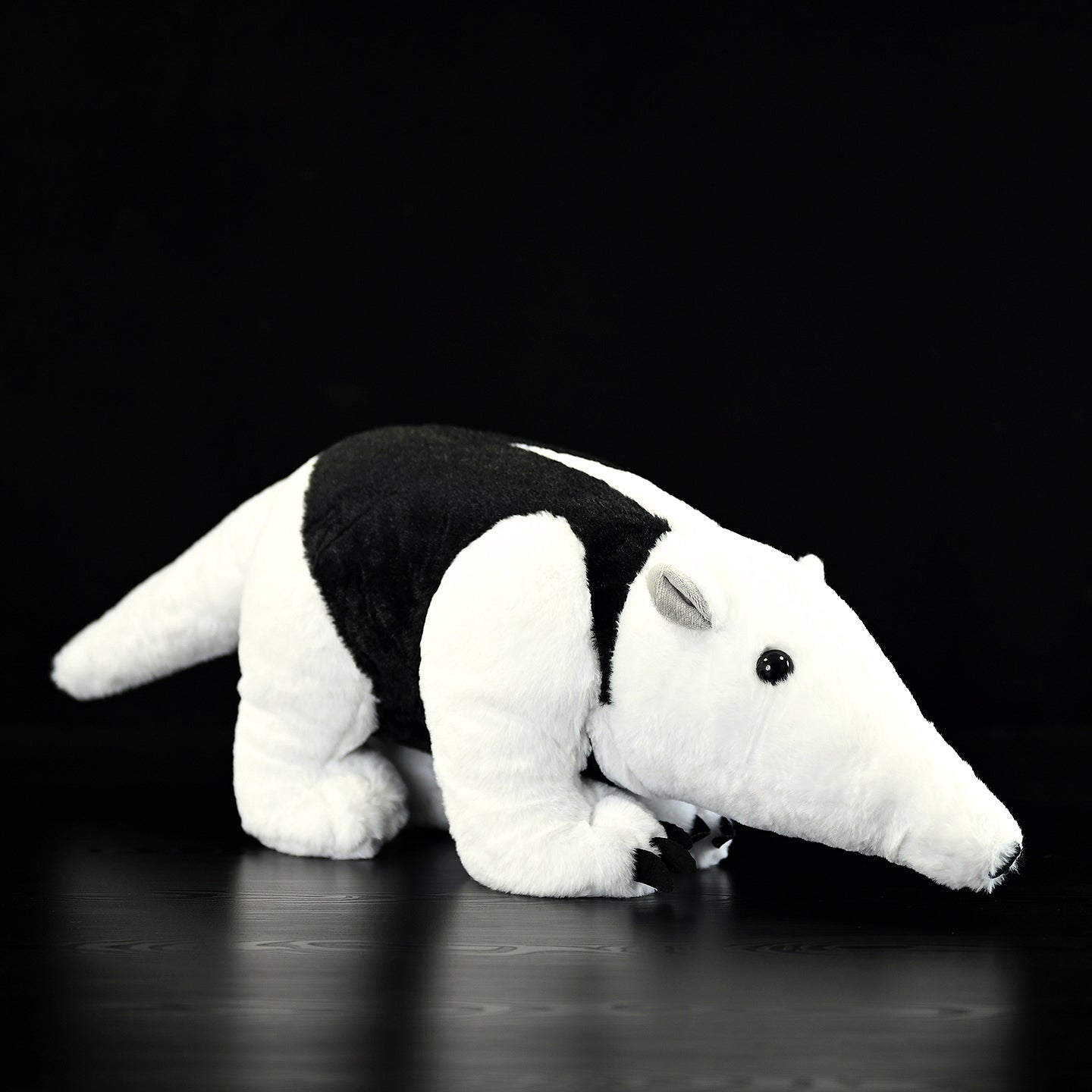 Realistic Southern Tamandua plush toy, showcasing its lifelike design and soft fabric