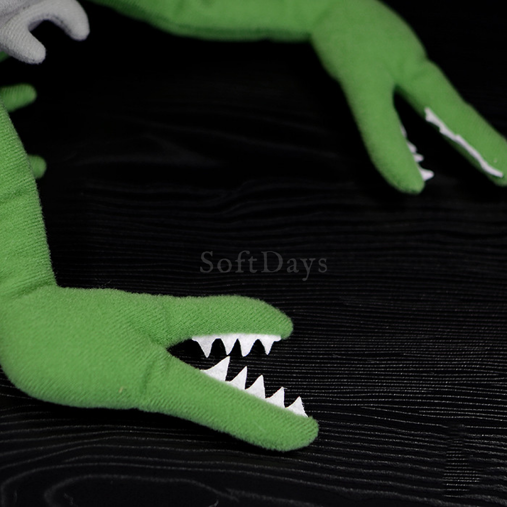 Close-up of the Pterygotus plush’s sharp and realistic chelicerae claws by SoftDaysLab