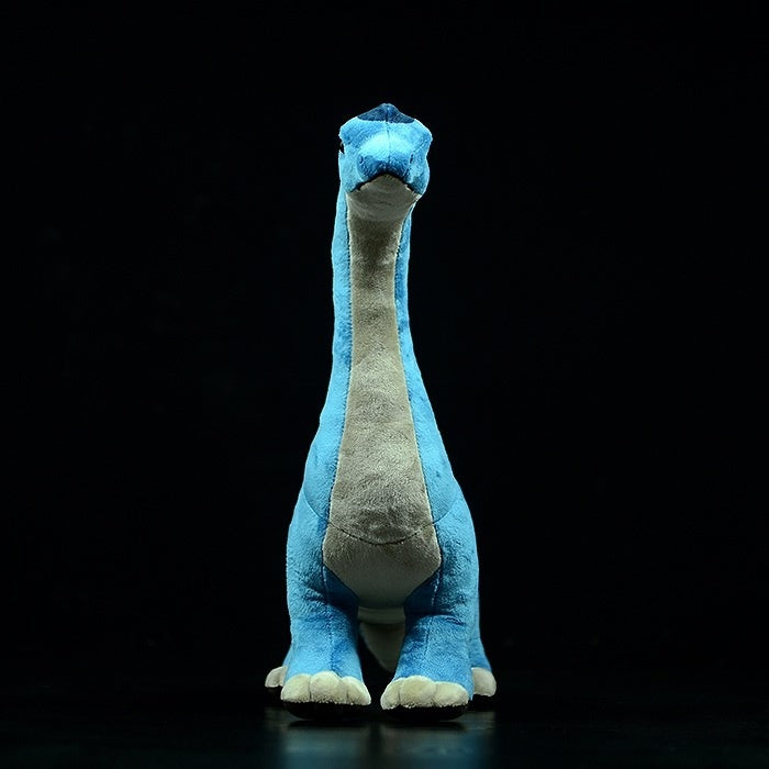 Blue Brachiosaurus Dinosaur Plush Toy – Soft Jurassic Stuffed Animal