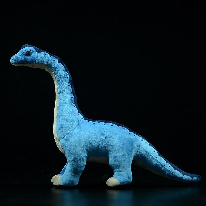 Blue Brachiosaurus Dinosaur Plush Toy – Soft Jurassic Stuffed Animal