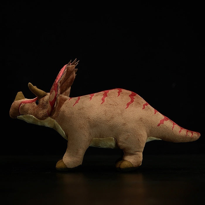 Triceratops Dinosaur Plush Toy – Adorable Jurassic Stuffed Animal