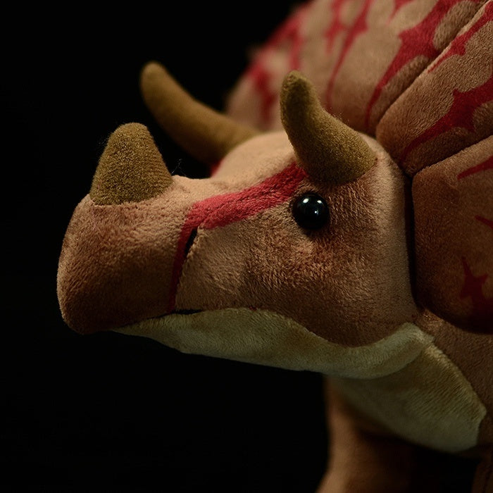 Triceratops Dinosaur Plush Toy – Adorable Jurassic Stuffed Animal