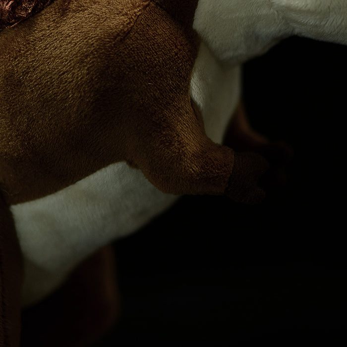 Lifelike arm details on Yutyrannus plush toy by SoftDaysLab®, crafted for dinosaur enthusiasts
