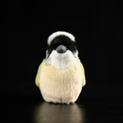 Adorable Light-Vented Bulbul Cute Bird Plush – Realistic and Chubby Design