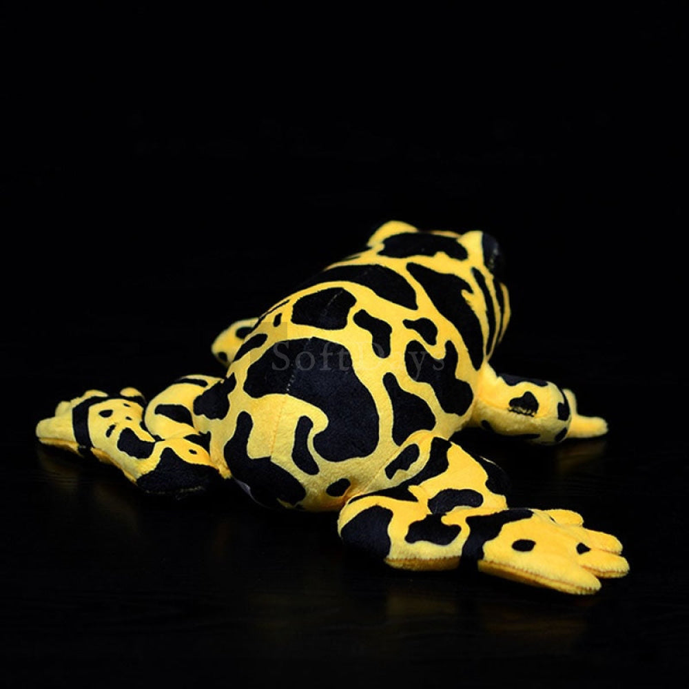 Realistic Yellow-Banded Poison Dart Frog Plush – Lifelike and Soft