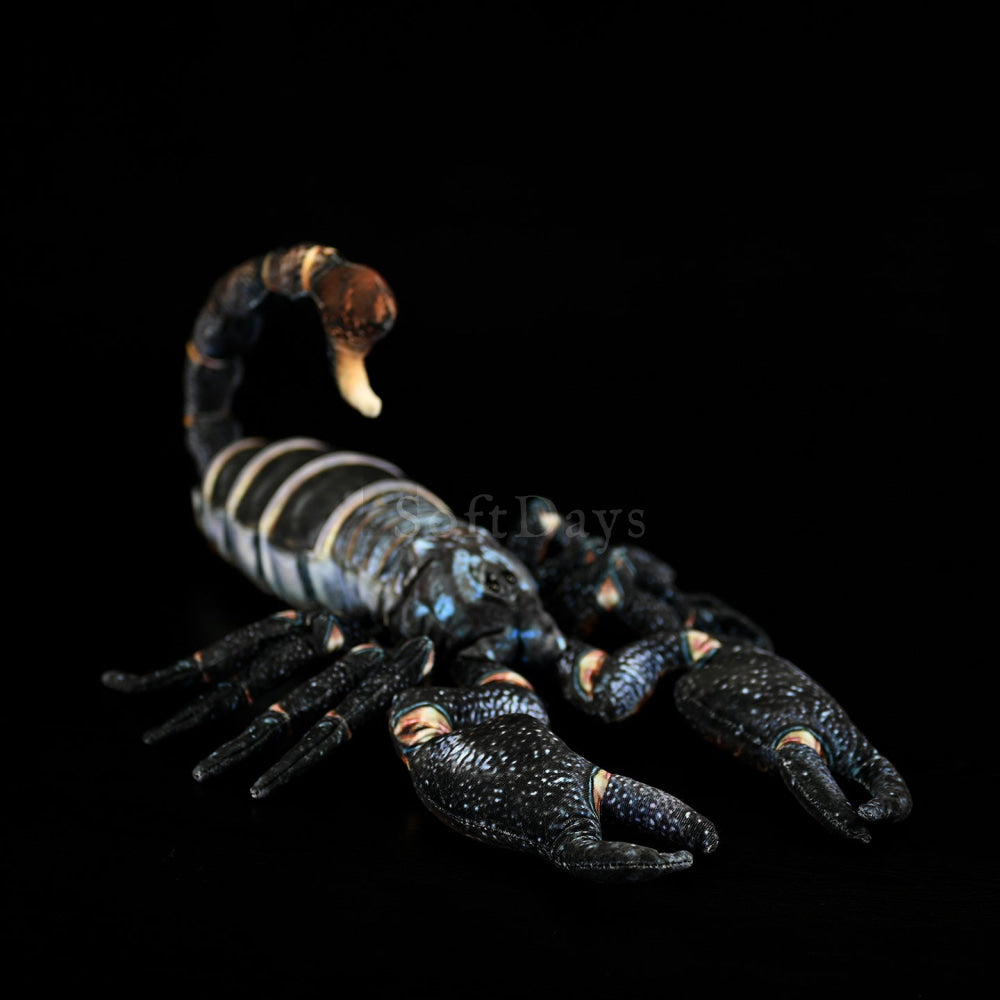 Realistic Dwarf Wood Scorpion Plush Toy – Soft and Lifelike