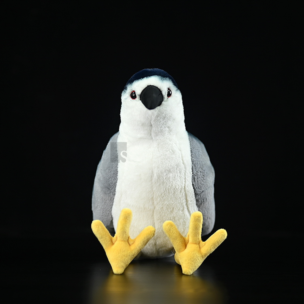 ​​Lifelike Night Heron Bird Stuffed Plush – Soft Animal Toy