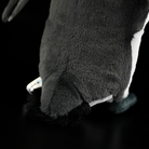 Close-up of king penguin plush tail with soft fabric details, crafted for a lifelike and cuddly feel by SoftDaysLab
