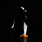 Back view of Gentoo Penguin plush, showing soft texture and realistic penguin features