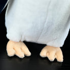 Close-up of Little Blue (Fairy) Penguin plush feet, soft and realistic details for authentic charm