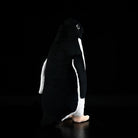 Back view of Adélie penguin plush toy, detailed and ideal for collectors by SoftDaysLab