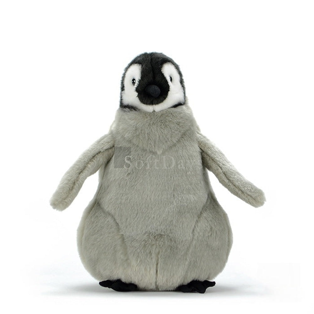 Penguin Baby Plush Toy with Rotatable Head - Super Soft and Adorable