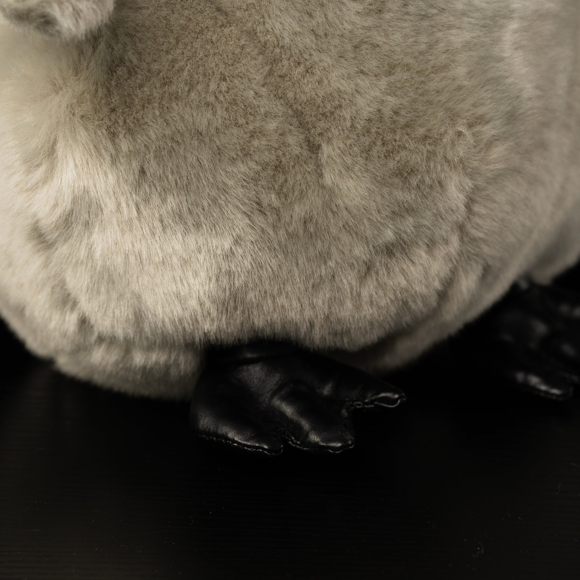 Detailed view of Emperor Penguin chick foot by SoftDaysLab®, crafted with precision and quality material