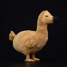 Side profile of a dodo plush toy showcasing its detailed beak and soft texture, perfect for collectors