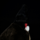 Adorable Red-Whiskered Bulbul Cute Bird Plush – Realistic and Chubby Design