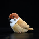 Lifelike Cute Tree Sparrow Bird Plush Toy – Realistic and Chubby Design