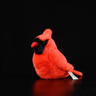 Lifelike Adorable Northern Cardinal Bird Plush – Realistic and Chubby Design