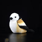 Lifelike Adorable Long-Tailed Tit Bird Plush – Realistic and Chubby Design