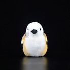 Lifelike Adorable Long-Tailed Tit Bird Plush – Realistic and Chubby Design