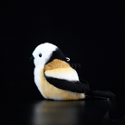 Lifelike Adorable Long-Tailed Tit Bird Plush – Realistic and Chubby Design