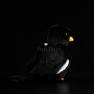 Lifelike Adorable Crested Myna Bird Plush – Realistic and Chubby Design