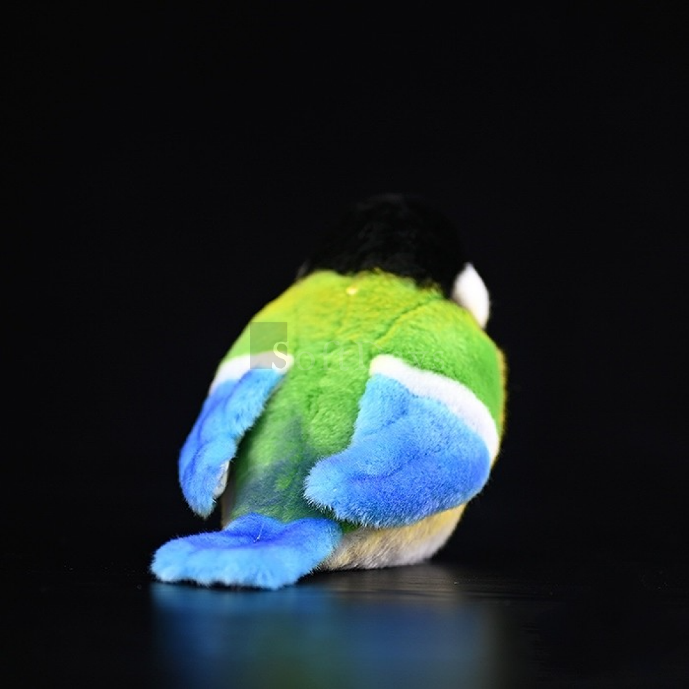 Lifelike Adorable Great Tit Bird Plush Toy – Realistic Design and Chubby Charm