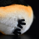 Lifelike Adorable Long-Tailed Shrike Bird Plush – Realistic and Chubby