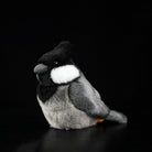 Adorable Rufous-Vented Tit Bird Plush Toy – Lifelike and Chubby