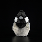Adorable Rufous-Vented Tit Bird Plush Toy – Lifelike and Chubby