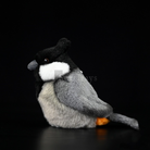 Adorable Rufous-Vented Tit Bird Plush Toy – Lifelike and Chubby