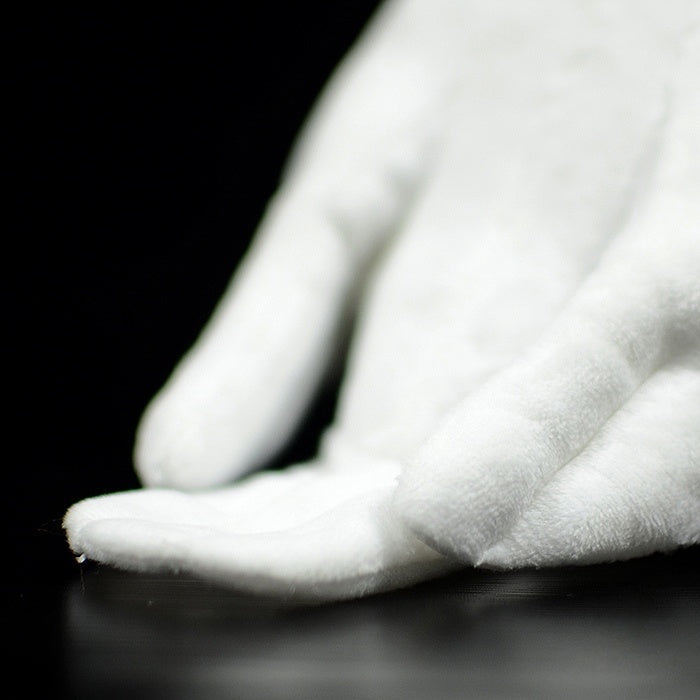 Detailed view of the soft plush tail and wings of the White Dove Plush Toy, beautifully crafted by SoftDaysLab