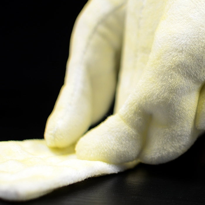 Realistic Yellow Lutino Cockatiel Parrot Plush Toy – Adorable and Soft