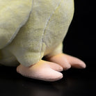 Realistic Yellow Lutino Cockatiel Parrot Plush Toy – Adorable and Soft