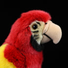 Realistic Scarlet Macaw Parrot Plush Toy – Cute, Soft, and Lifelike Stuffed Bird