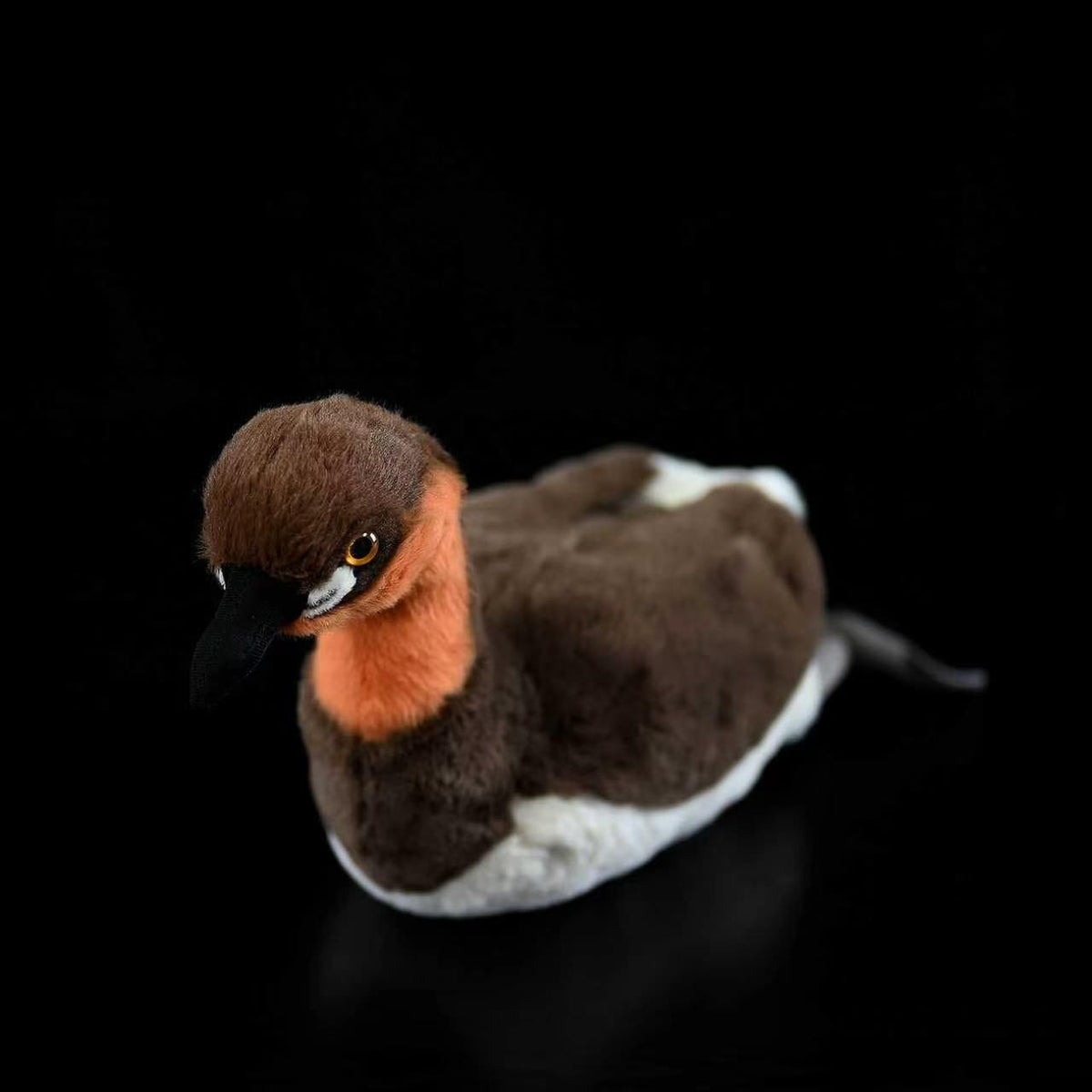 Soft and realistic Little Grebe Dabchick plush with detailed features, perfect for nature enthusiasts