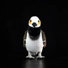 Front view of the soft and realistic Black-collared Starling plush by SoftDaysLab®, showcasing vivid details