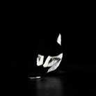 Back view of the White Wagtail collectible plush by SoftDaysLab®, showcasing its detailed wing patterns