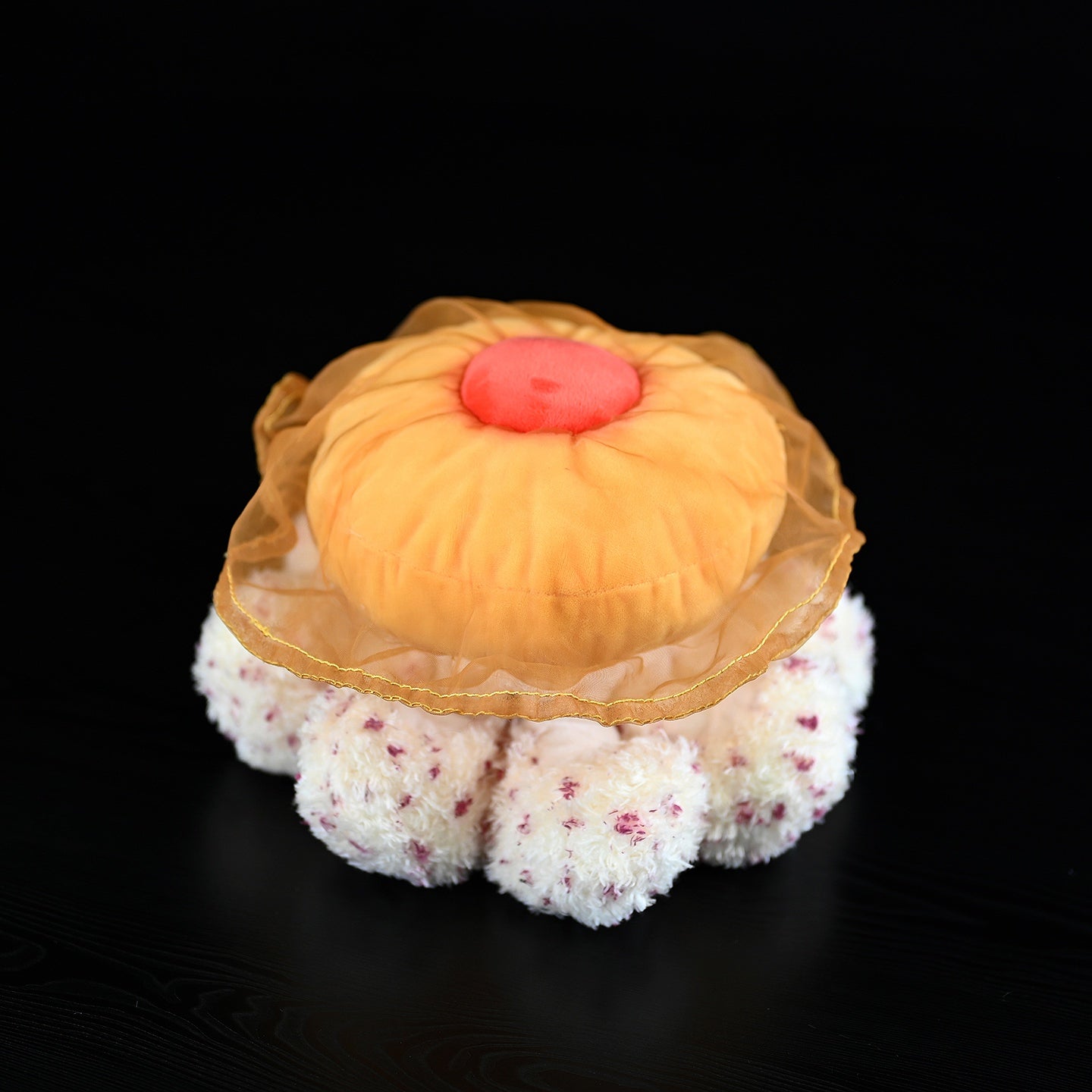Fried Egg Jellyfish Soft Stuffed Plush Toy – Realistic, Beautiful, and Perfect for Ocean Lovers