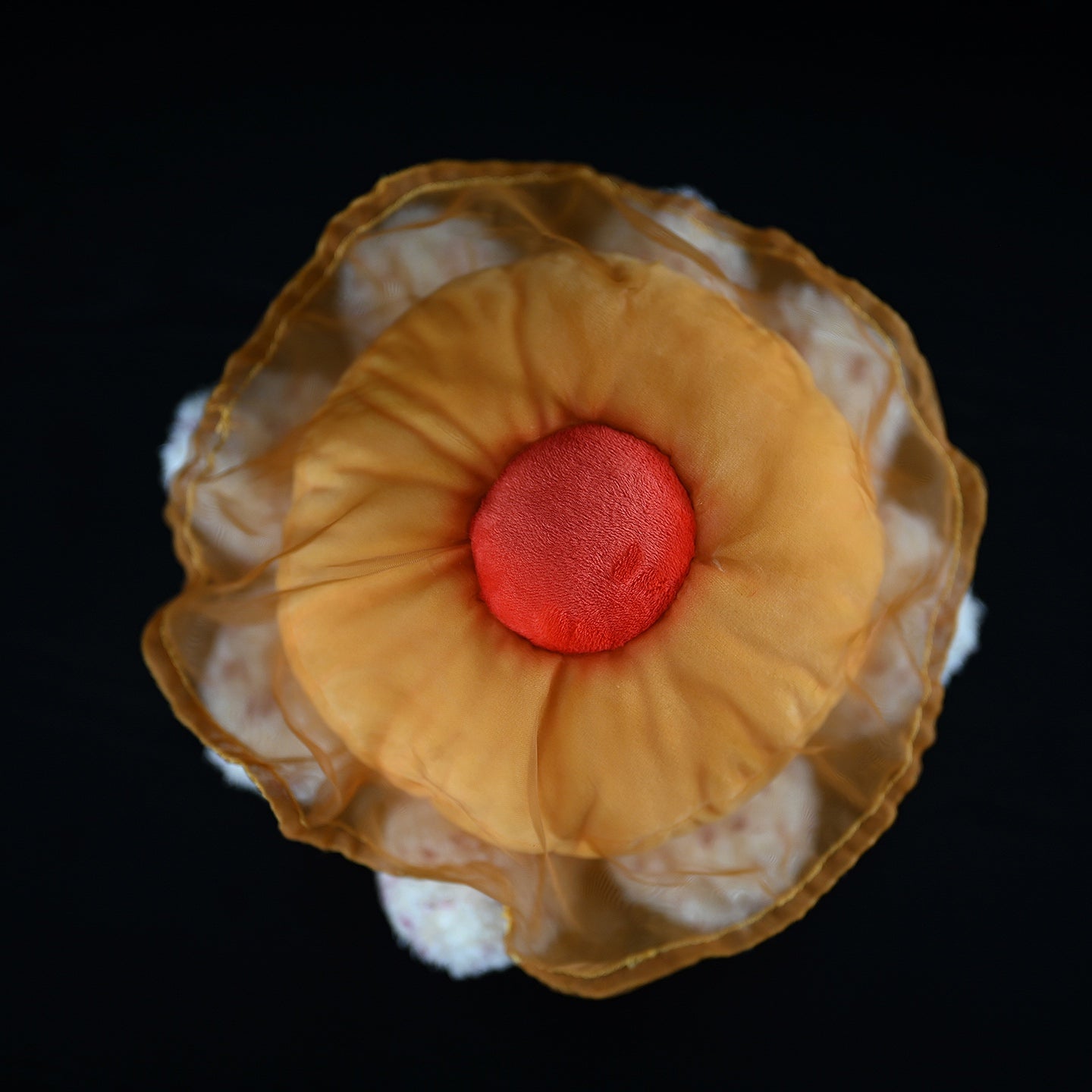 Fried Egg Jellyfish Soft Stuffed Plush Toy – Realistic, Beautiful, and Perfect for Ocean Lovers