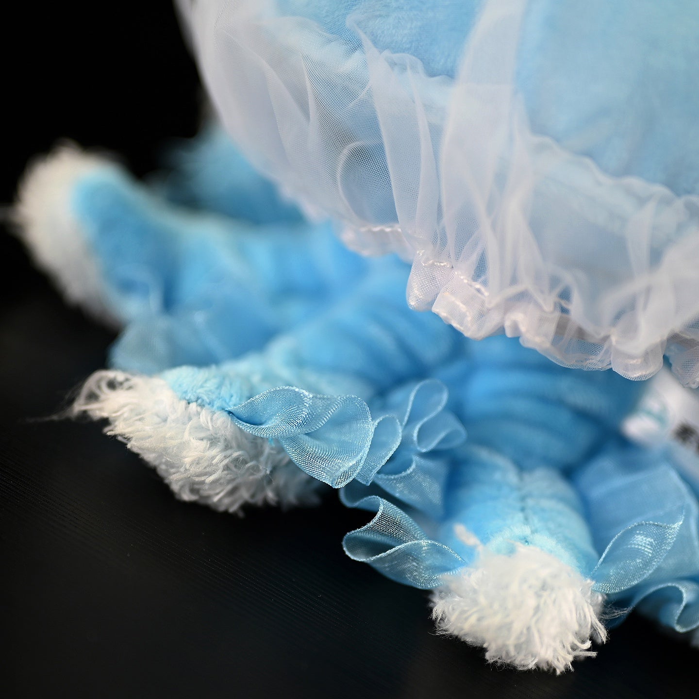 Realistic Blue Cannonball Jellyfish Plush Toy – Soft, Lifelike, and Ocean-Inspired