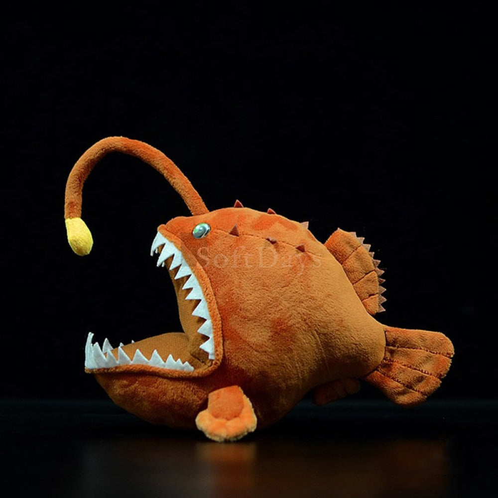 Realistic Deep-Sea Anglerfish Plush Toy – Soft and Lifelike